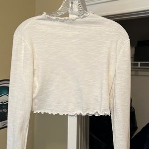 NWOT Fashion Nova Long Sleeve Crop Top